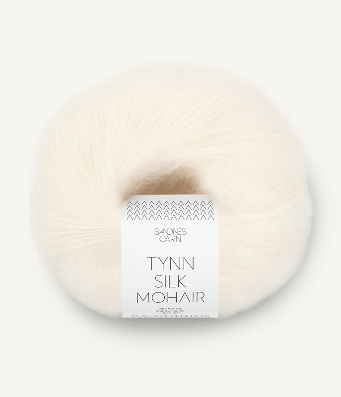 Tynn Silk Mohair 1012 Natural White